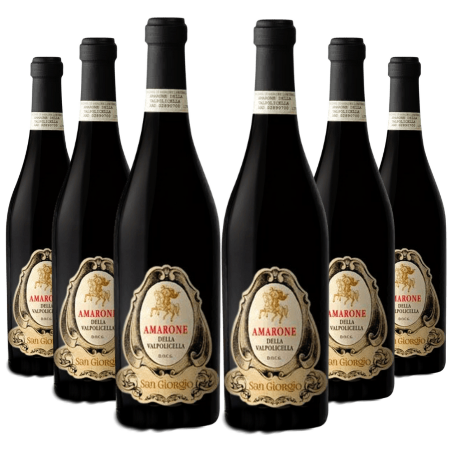 6 bottiglie di Amarone della Valpolicella DOCG San Giorgio da 0,75 l.