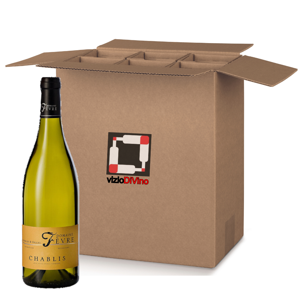 Chablis 2021 Domaine Nathalie & Gilles Fèvre cartone 6 bottigle