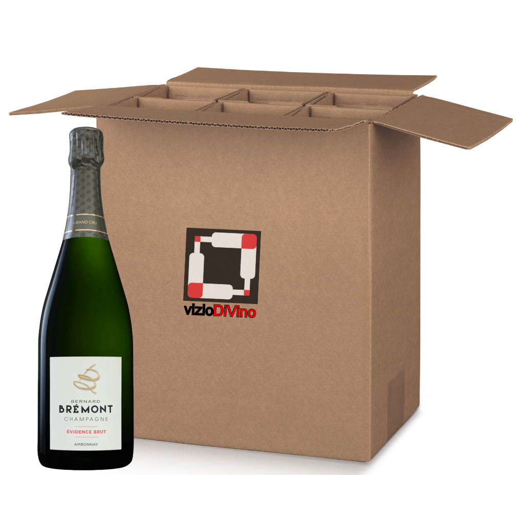 Champagne Bremont brut Grand cru Ambonnay Bernard Bremont cartone 6 bottiglie .