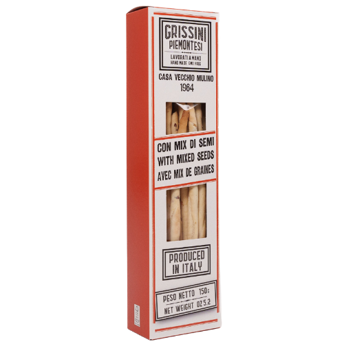 Grissini piemontesi ai semi Rubatà 150 g.