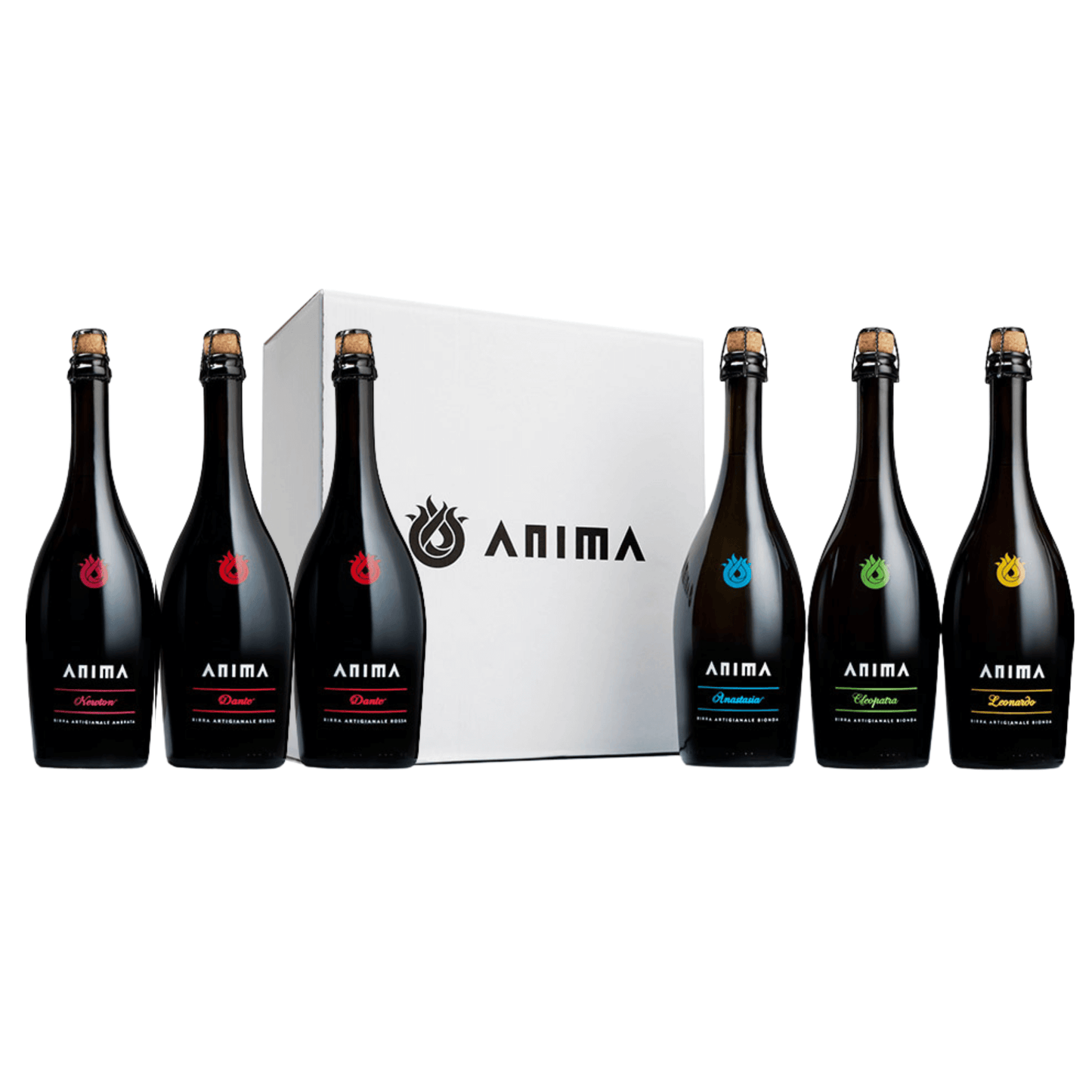 Kit degustazione birra AnimA | 6 bottiglie da 0,75 l