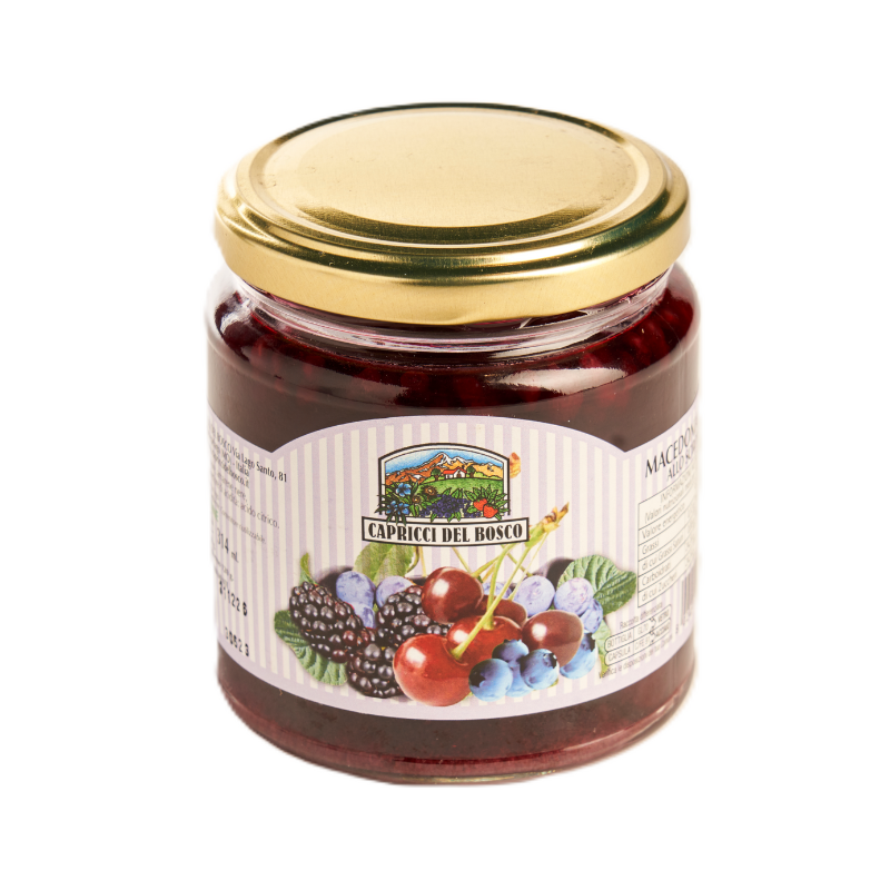 MACEDONIA DI BOSCO E AMARENE 314 ML | Capricci del bosco