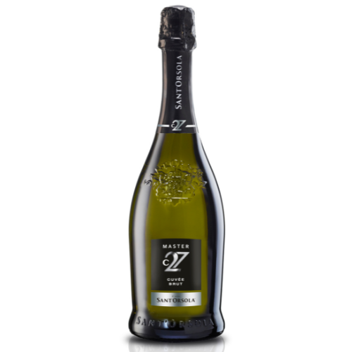 Bottiglia di spumante Master C27 brut Cantiona Sant'Orsola 75 cl.