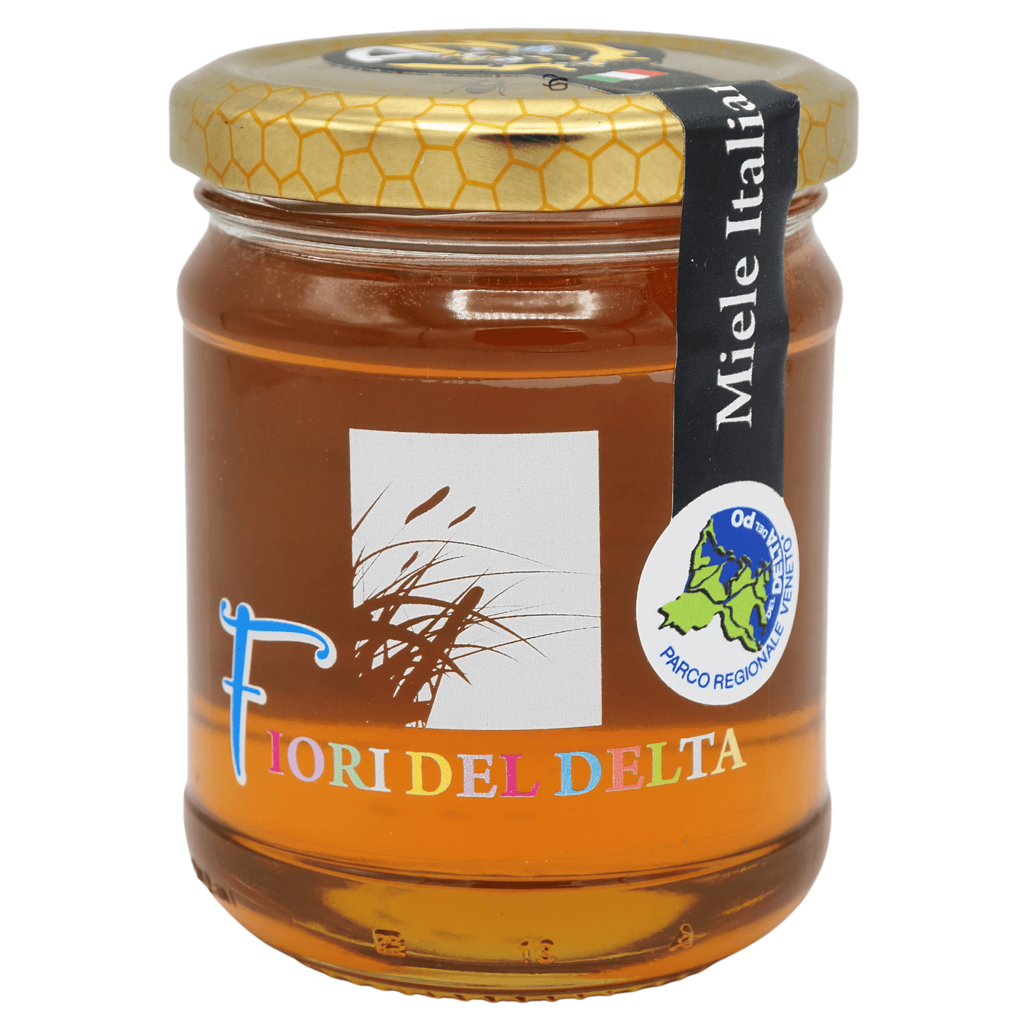 Miele millefiori Delta del Po vaso 250g.