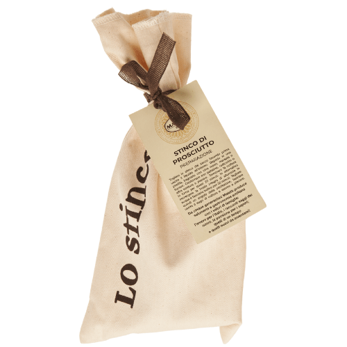 Stinco di prosciutto precotto in sacchetto Maletti 650 g.