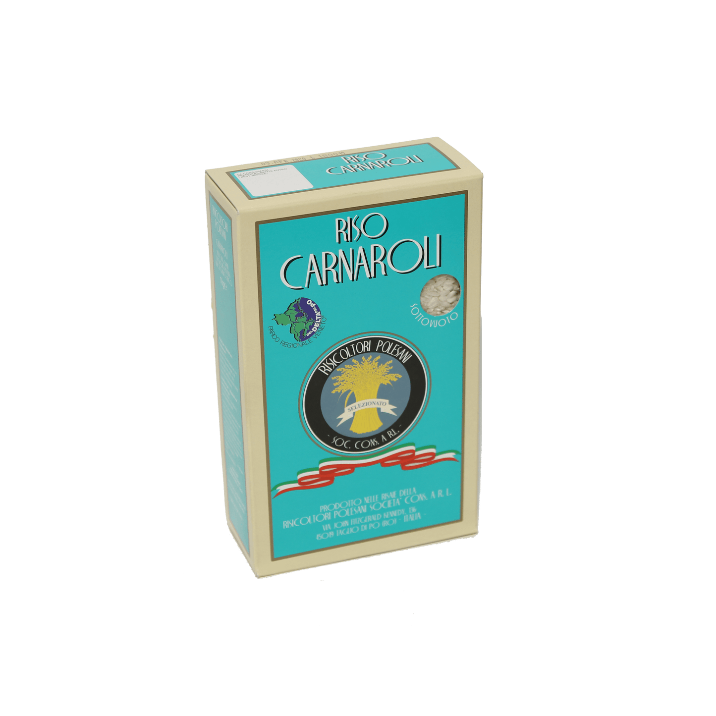 Riso del Delta del Po Carnaroli | Confezione 10 Kg + 2 Kg in Omaggio | Sottovuoto | viziodivino