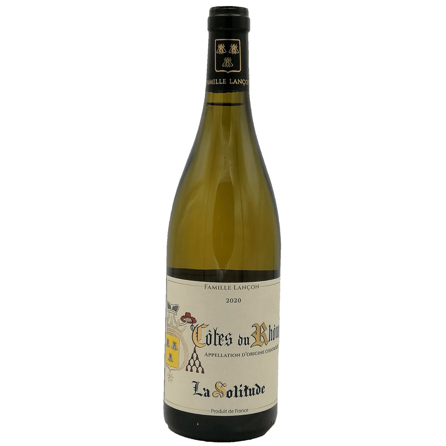 Côtes du Rhône blanc Domaine de la Solitude Lancon