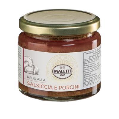 Ragù salsiccia e porcini Maletti Vaso 180 g
