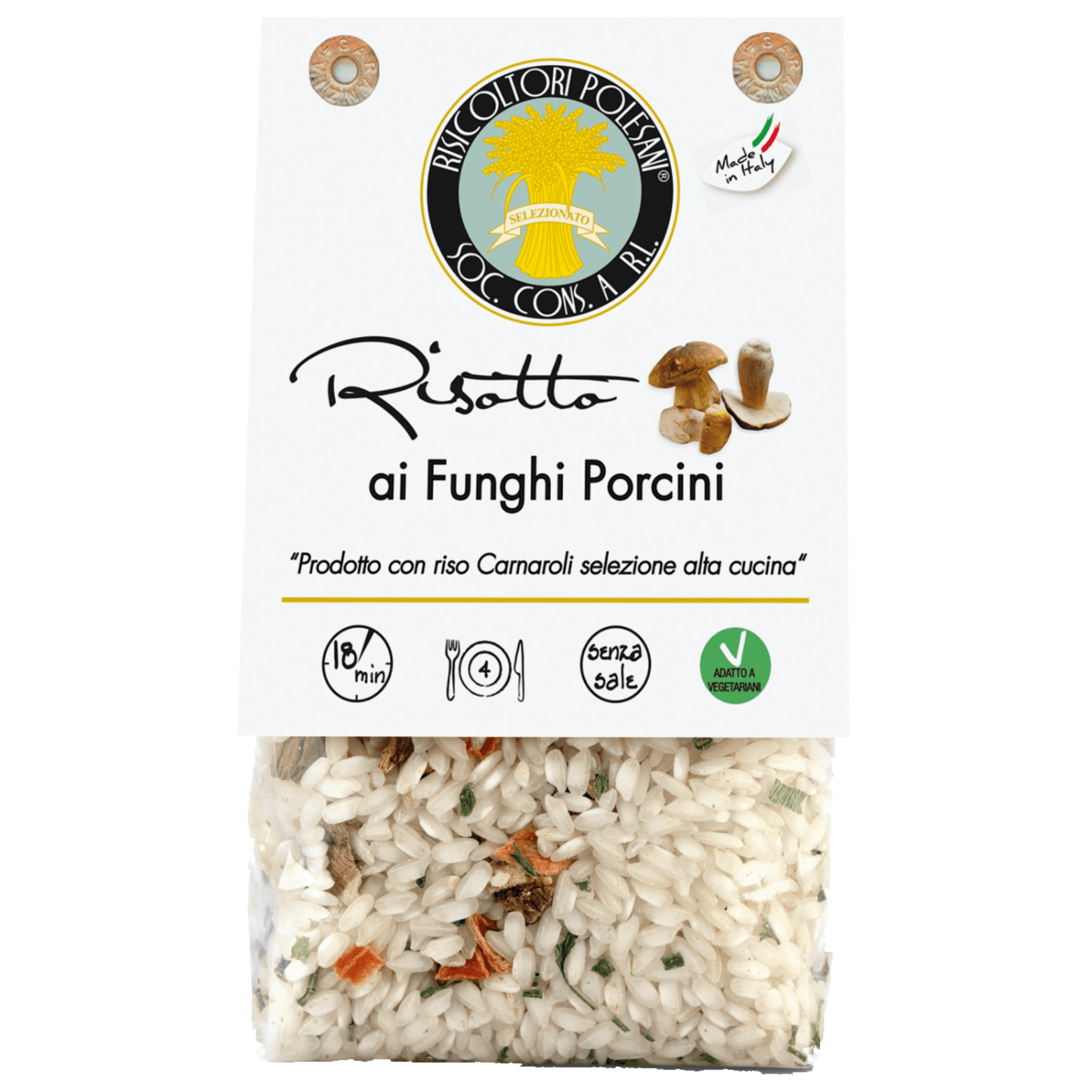 Risotto pronto funghi porcini busta 300g