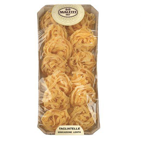 Tagliatelle all'uovo | Maletti | Vassoio 250g | viziodivino