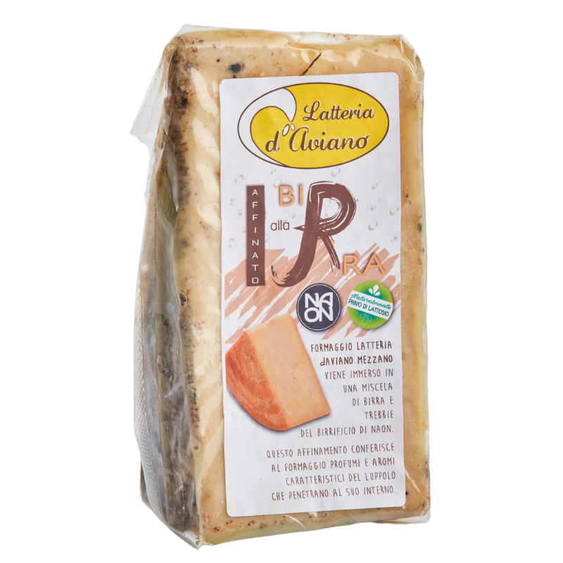 Formaggio affinato alla birra 300 g.