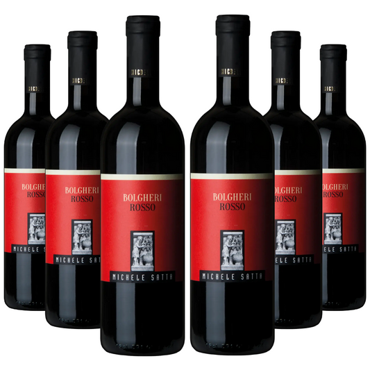 Bolgheri Rosso DOC Michele Satta 6 bottiglie da 0,75 l.