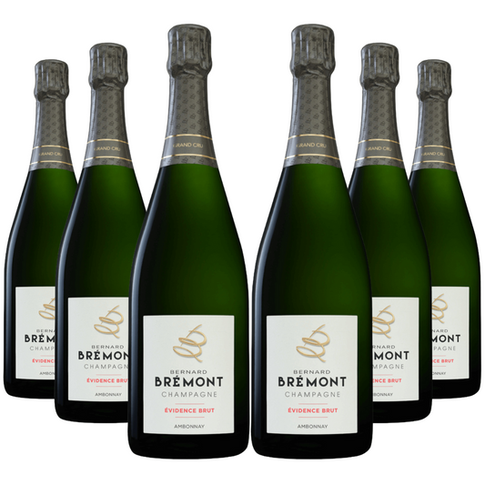 Champagne Bremont brut Grand cru Ambonnay Bernard Bremont 6 bottiglie da 0,75 l.
