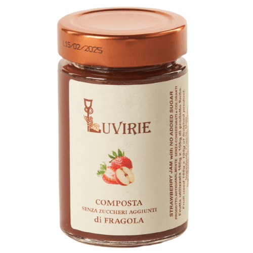 Composta di fragole Luvirie 210 g.