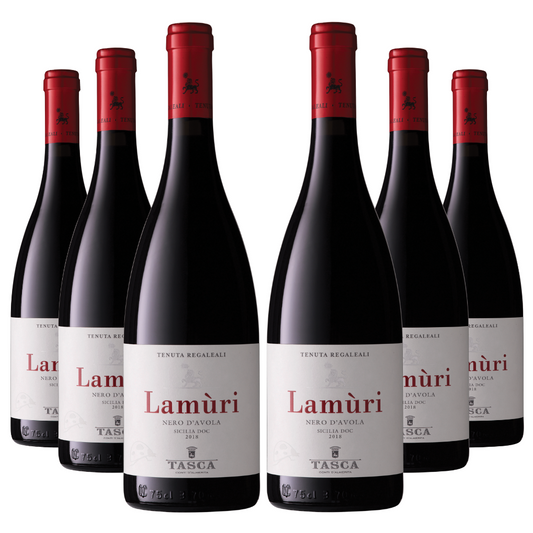 Lamùri Nero d'Avola Tasca d'Almerita 6 bottiglie da 0,75 l.