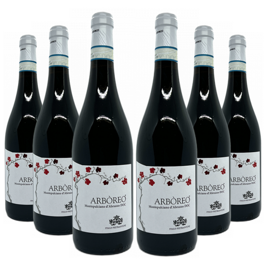 Montepulciano d Abruzzo DOC Arboreo Italo Pietrantonj 6 bottiglie da 0,75 l.