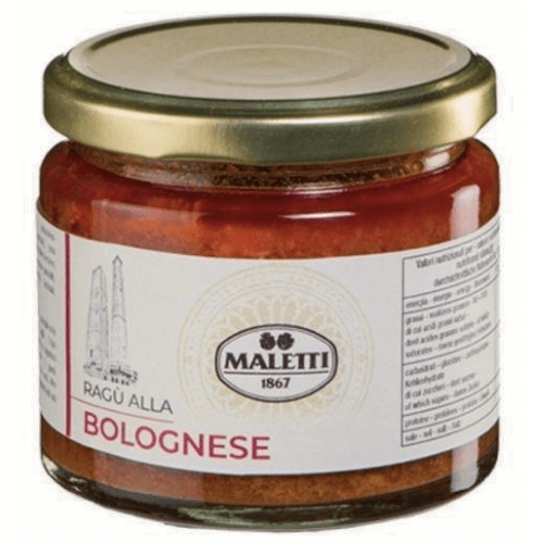 Vaso ragù alla bolognese Maletti 180 g.