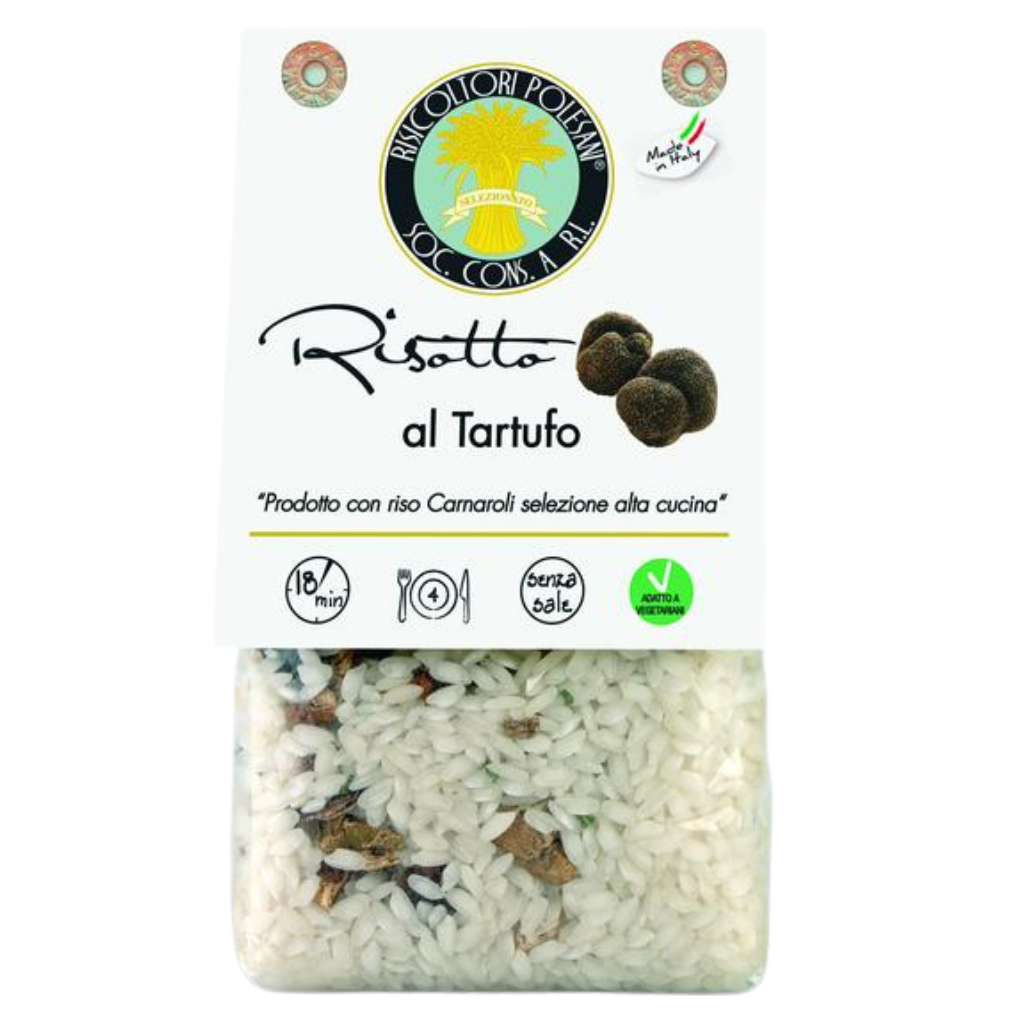 Busta di risotto pronto al Tartufo "Risicoltori Polesani" da 300 g.