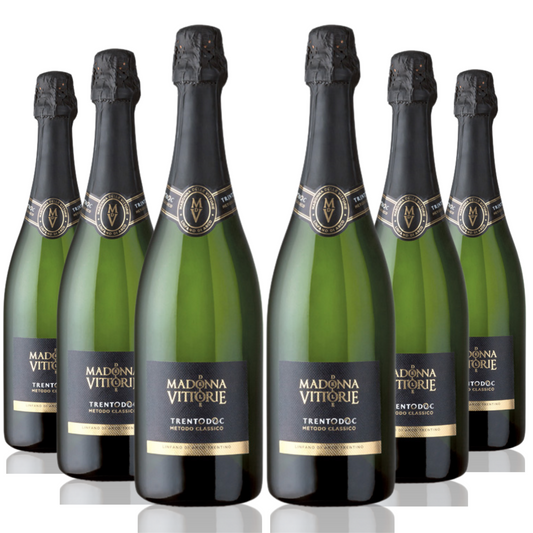 Trento DOC brut millesimato Madonna delle Vittorie 6 bottiglie da 0,75 l.