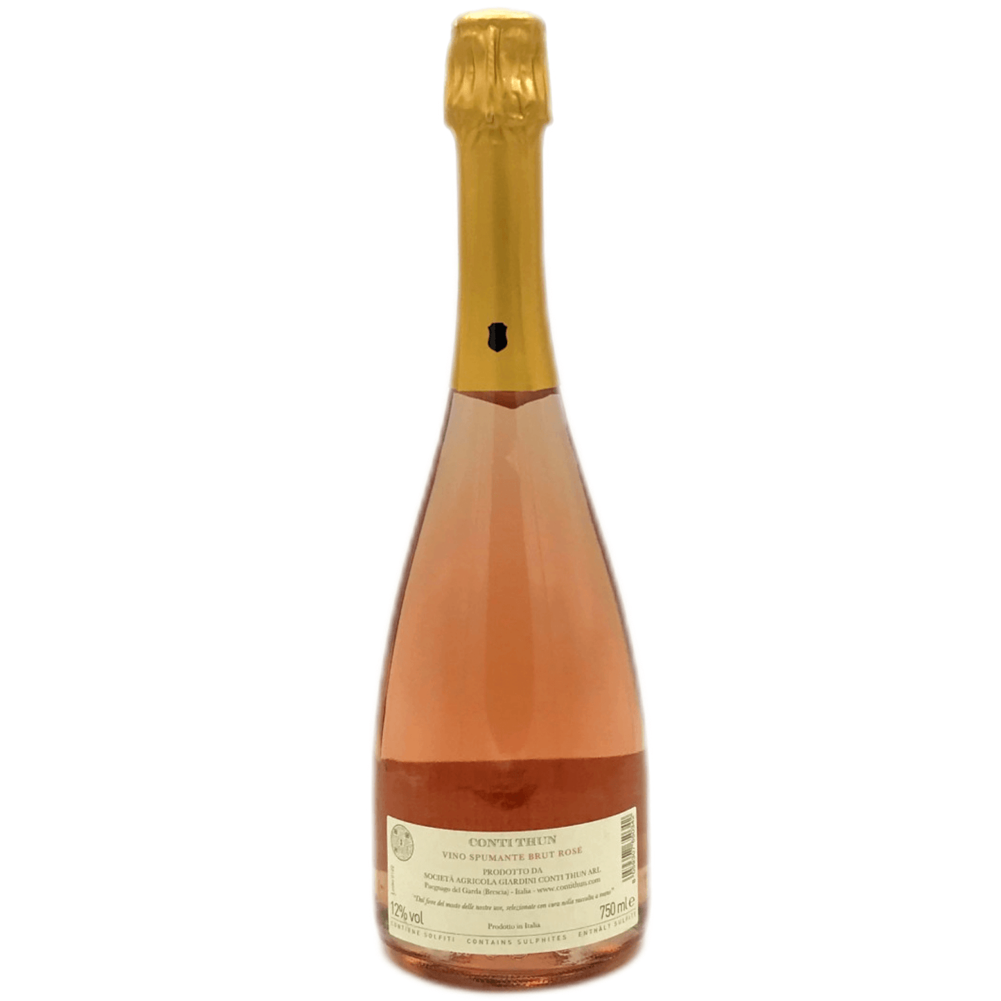 Bolle di Micaela Brut Rosé - Retro bottiglia 0.75 l