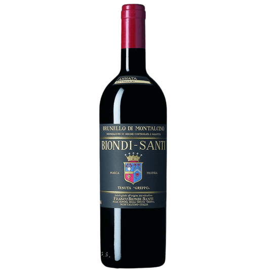 Bottiglia Brunello di Montalcino Biondi-Santi da 0,75 l.