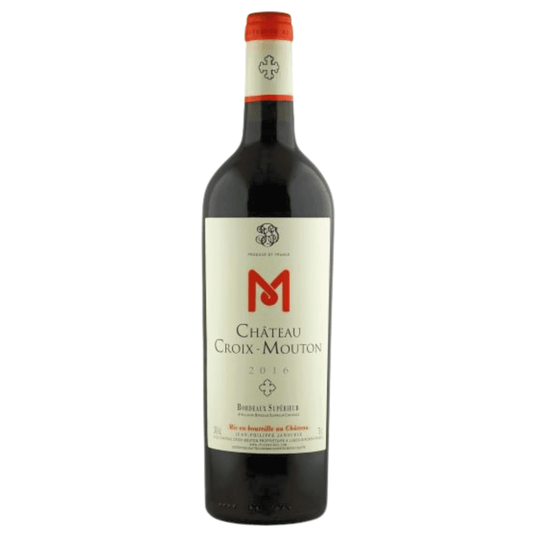 Bottiglia di Bordeaux Chateau Croix Mouton del 2016 da 0,75 l.